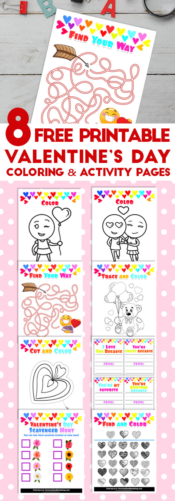 valentine kindergarten worksheets